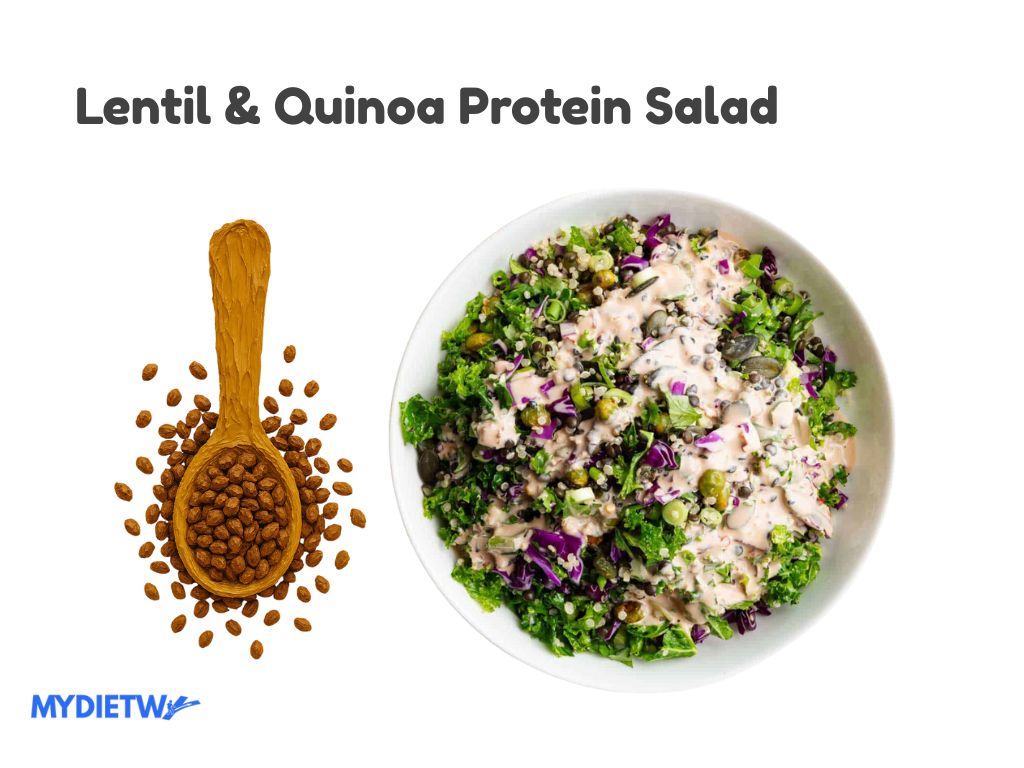 Lentil & Quinoa Protein Salad